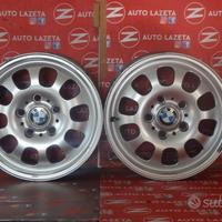 2 Cerchi in Lega R15 5x120 Originali BMW Serie 3 E