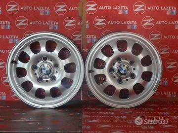 2 Cerchi in Lega R15 5x120 Originali BMW Serie 3 E