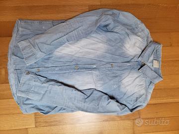 Camicia di jeans chiaro