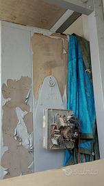 Bruciatore a gasolio+ vasca 300litri piena