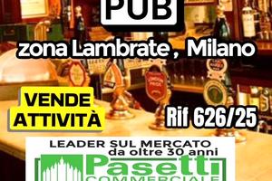 PUB nel cuore di Lambrate di mq 50