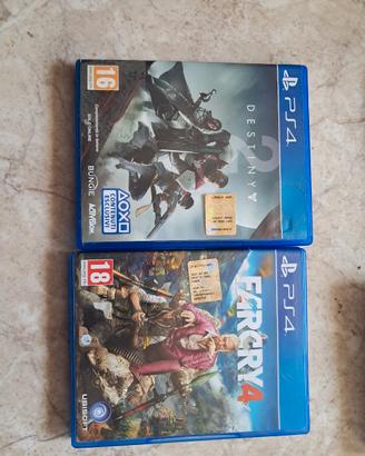 giochi ps4 farcry4 destinity ps5 wii consolle ps2