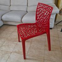 6 Sedie modello Gruvyer policabonato