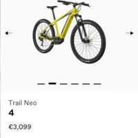 E-Bike Cannondale Neo 4 trail