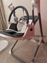 Seggiolone e dondolo 2in1