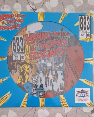 Vinile 883: Hanno ucciso l'uomo ragno