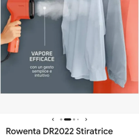Stiratrice Verticale Rowenta Pop portatile. Nuovo