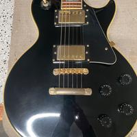Chitarra elettrica Epiphone Les Paul custom Black