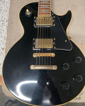 Chitarra elettrica Epiphone Les Paul custom Black