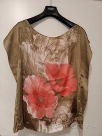 maglia smanicata donna