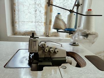 MACCHINA DA CUCIRE/TAGLIACUCI INDUSTRIALE