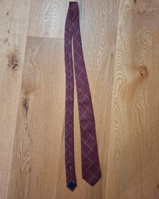 Cravatta bordeaux cangiante 