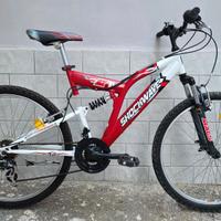Bicicletta 26" bi-ammortizzata Shockwave SEMINUOVA