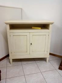 Mobiletto laccato patinato nuovo