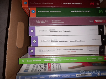 Libri scolastici liceo
