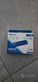 PNY SSD NVMe CS2341 1TB con Heatsink PS5 e PC