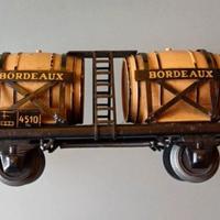 Marklin 4910 vagone trasporto vino Bordeaux H0