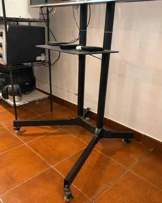 Supporto pavimento porta tv lcd led plasma 30”-65”