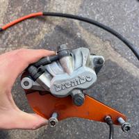 PINZA ANTERIORE BREMBO KTM EXC 2010-2016 ENDURO/SM