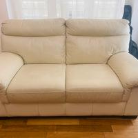 Divano in vera pelle due posti poltronesofà