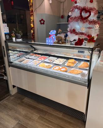 Banco frigo per bar e gelateria