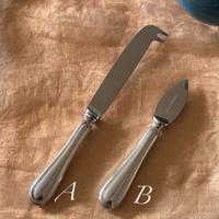 Coltello da formaggio a 2punte(rifA)Arg925 Vintage