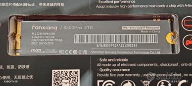 Nuovo Sigillato SSD nvme M.2 2TB
