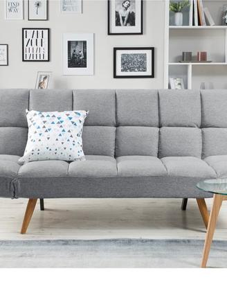 Divano divano letto grigio