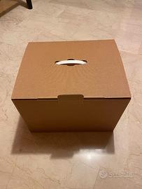 10 Scatole in cartone rigide con maniglia