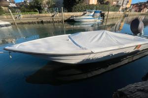 Barca cacciapesca con motore 40cv tempi