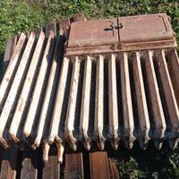 Antichi termosifoni  ghisa Liberty  scaldavivande