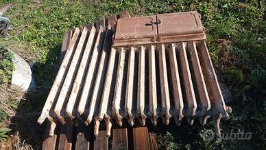 Antichi termosifoni  ghisa Liberty  scaldavivande