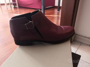 Stivaletto bordeaux