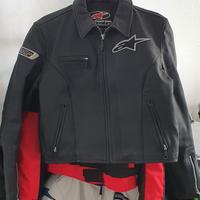 Giubbotto Moto In Pelle Alpinestars