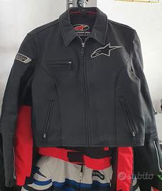 Giubbotto Moto In Pelle Alpinestars