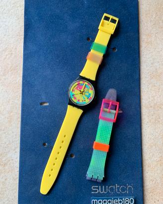 Swatch 1990 World Record GB721 vintage