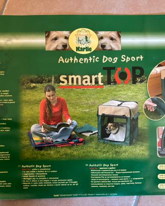 Cuccia cane nuova mai usata pieghevole trasportino