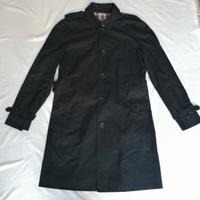Trench nero Burberry, taglia 48r ovvero S