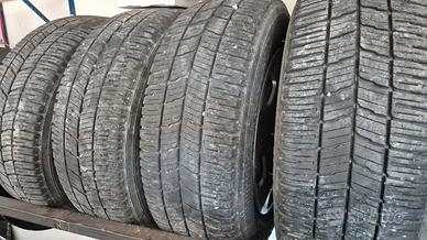 cerchi e gomme 4 stagioni ford transit custom