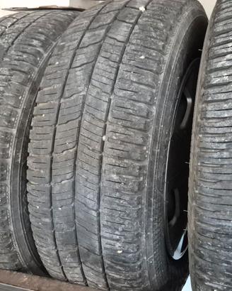 cerchi e gomme 4 stagioni ford transit custom