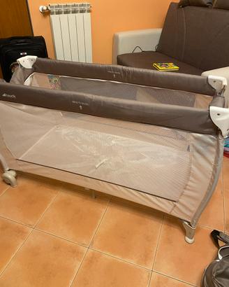 Hauk lettino viaggio con materasso e fasciatoio