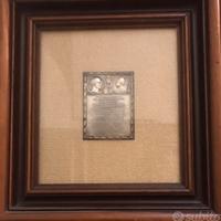 Rara Targhetta dei Patti Lateranensi 1929