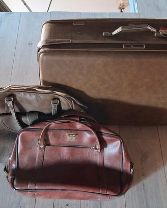 valigie e borse vintage anni 70