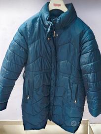 Piumino Lungo 2XL Blu notte 
