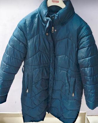 Piumino Lungo 2XL Blu notte 