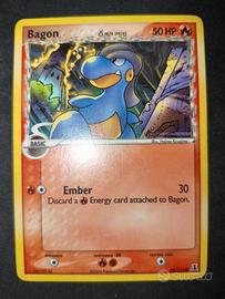 carta Pokemon Bagon δ Delta Species DS 58 ENG