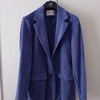 Tailleur giacca+pantalone in velluto a coste