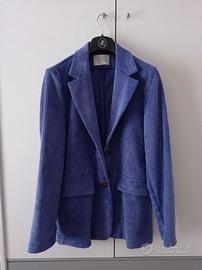 Tailleur giacca+pantalone in velluto a coste