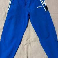 Pantaloni Tuta Adidas Blu Royal - Vintage Taglia L