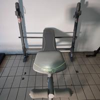 panca piana regolabile+legsCurl/ext+pancaScott